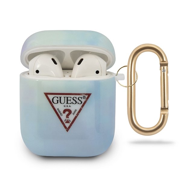 Guess Guess Tie Dye Collection airpod skal - Blå