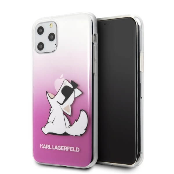 KARL LAGERFELD Karl Lagerfeld Skal iPhone 11 Pro Max Choupette Fun - Rosa