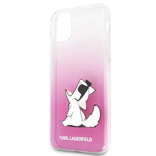 KARL LAGERFELD Karl Lagerfeld Skal iPhone 11 Pro Max Choupette Fun - Rosa