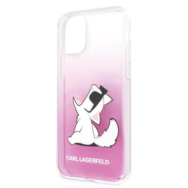 KARL LAGERFELD Karl Lagerfeld iPhone 11 Pro skal Choupette Fun - Rosa
