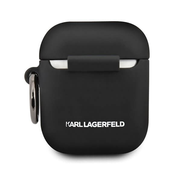 KARL LAGERFELD Karl Lagerfeld Skal Airpods Silikon Ikonik - Svart