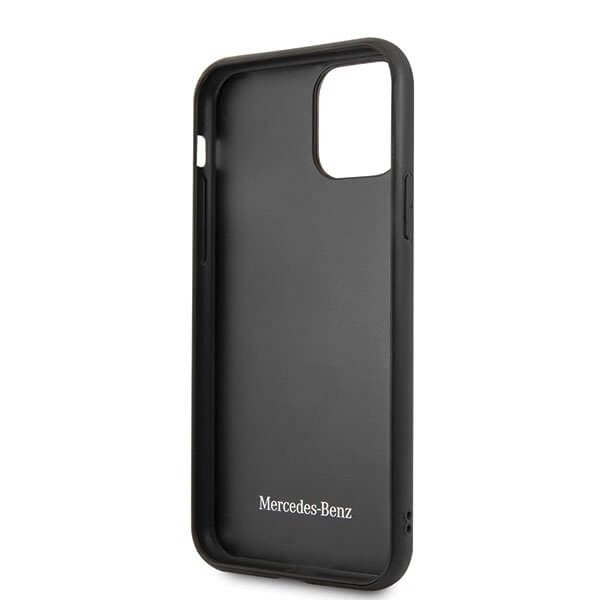 Mercedes Mercedes Case skal iPhone 11 Pro Max Skal Trä Linje Valnöt Brun