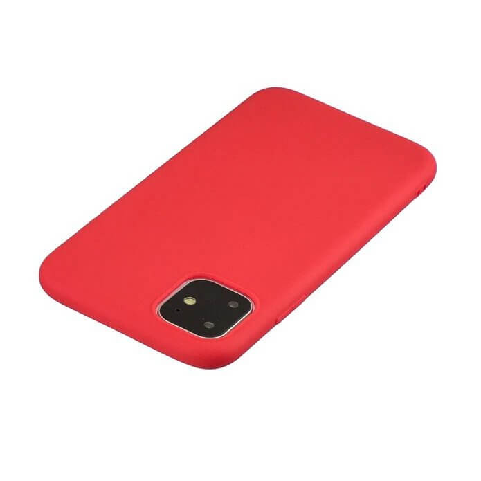 OEM Silicone case iPhone 11 Pro skal Röd