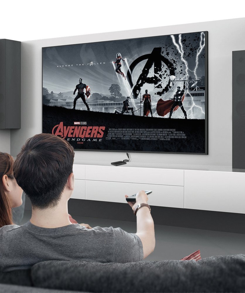 Ugreen UGreen USB 3.0 female USB 3.0 male extensionssladd 2 m Svart