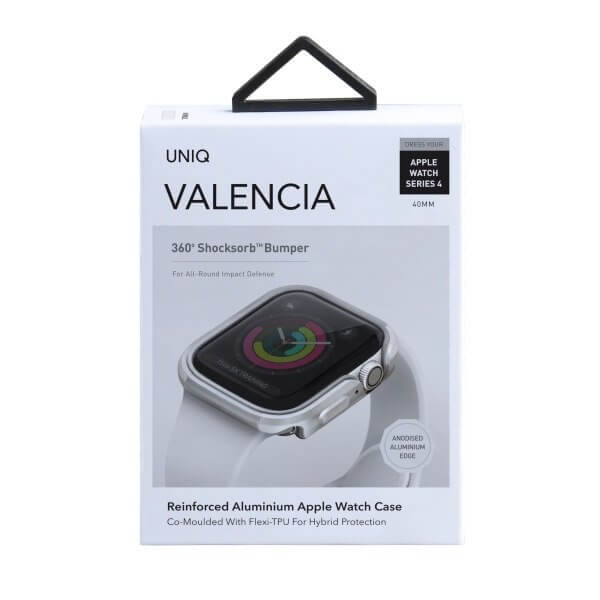 UNIQ UNIQ Valencia skal Apple Watch 5/ 4 40MM titanium Silver