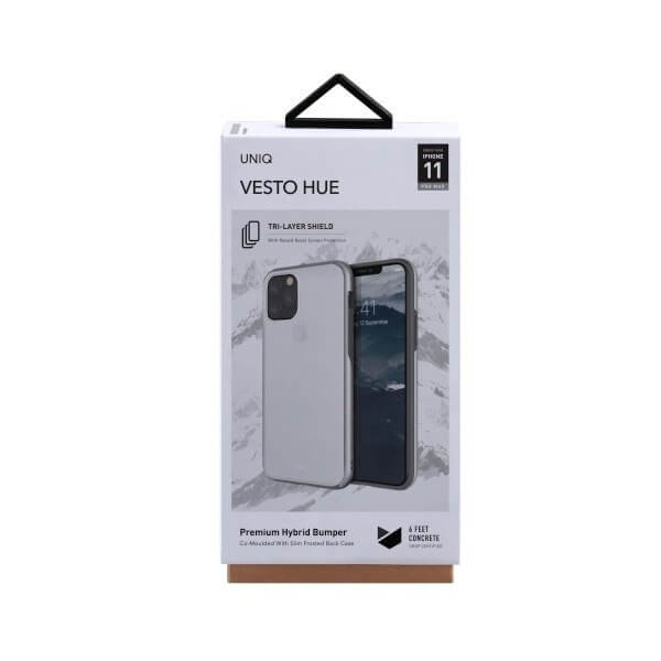 UNIQ UNIQ Vesto Hue skal iPhone 11 Pro Max Silver