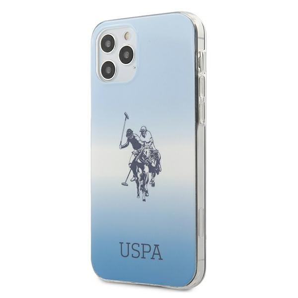 U.S. Polo Assn. U.S. Polo Assn. Gradient Collection iPhone 12 & 12 Pro Skal Blå