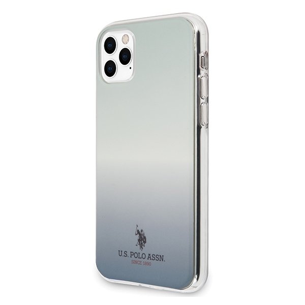 U.S. Polo Assn. U.S. Polo Assn. Gradient Pattern Collection iPhone 11 Pro Blå