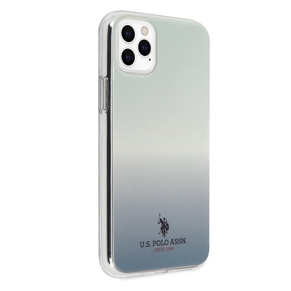 U.S. Polo Assn. U.S. Polo Assn. Gradient Pattern Collection iPhone 11 Pro Blå