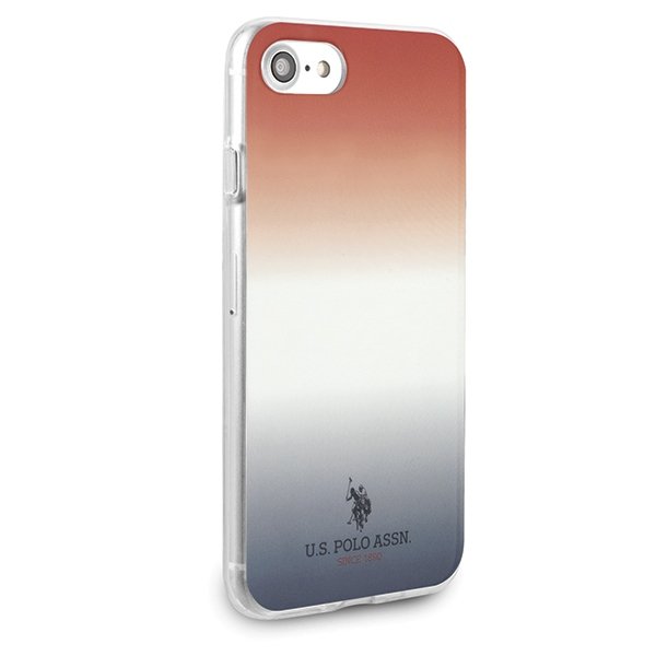 U.S. Polo Assn. U.S. Polo Assn. Gradient Pattern Collection iPhone 7/8/SE 20 Röd
