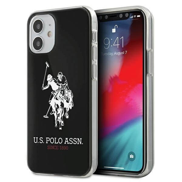 U.S. Polo Assn. U.S. Polo Assn. Shiny iPhone 12 mini Skal Stor Loga Svart