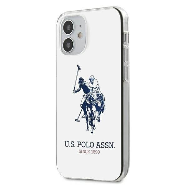 U.S. Polo Assn. U.S. Polo Assn. Shiny iPhone 12 mini Skal Stor Loga Vit