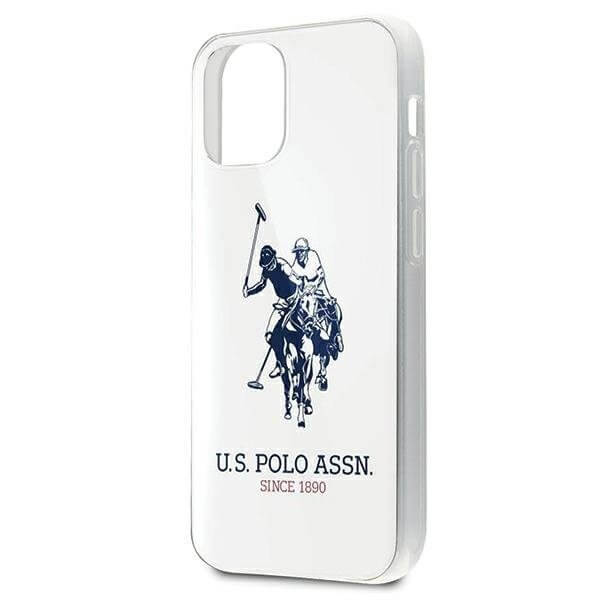 U.S. Polo Assn. U.S. Polo Assn. Shiny iPhone 12 mini Skal Stor Loga Vit
