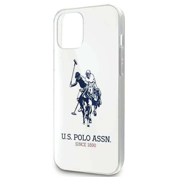 U.S. Polo Assn. U.S. Polo Assn. Shiny iPhone 12 Pro Max Skal Stor Loga Vit