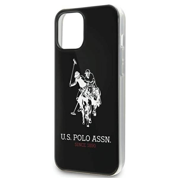 U.S. Polo Assn. U.S. Polo Assn. Shiny iPhone 12 Pro Max Stor Loga Svart