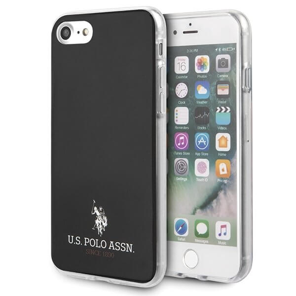 U.S. Polo Assn. U.S. Polo Assn. Shiny iPhone 7/8/SE 2020 Skal Svart