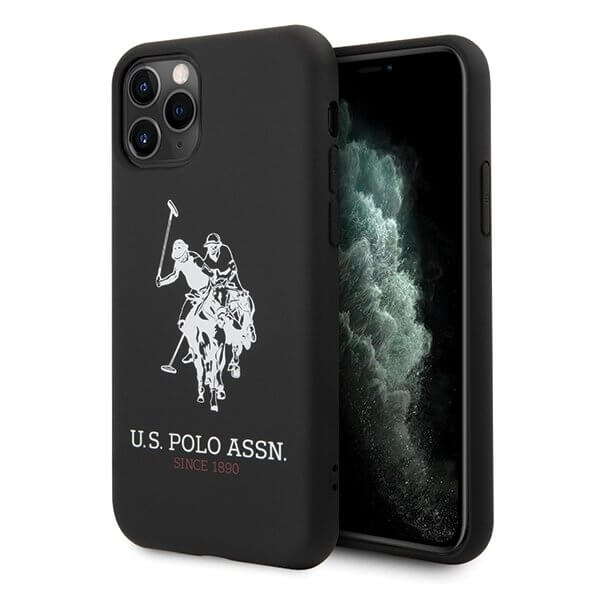 U.S. Polo Assn. U.S. Polo Assn. Silicone Collection iPhone 11 Pro Max Skal Svart