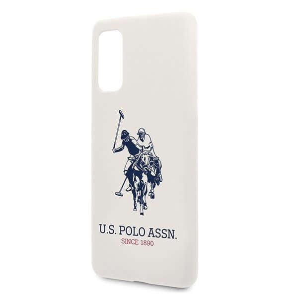 U.S. Polo Assn. U.S. Polo Assn. Silicone Collection Samsung Galaxy S20 G980 Skal Vit