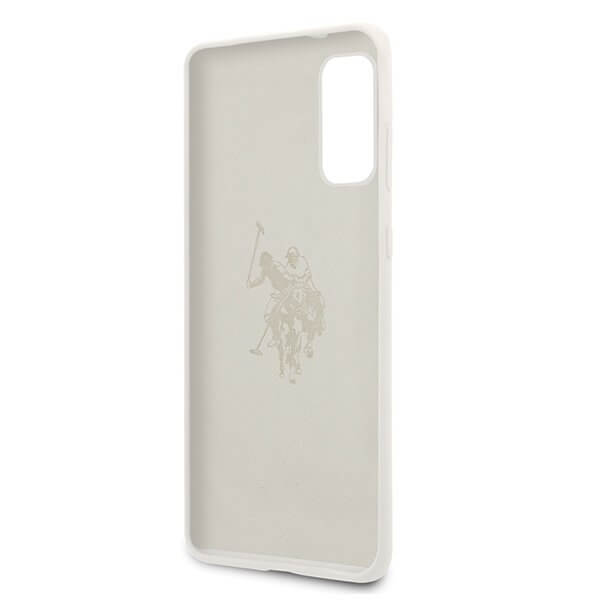U.S. Polo Assn. U.S. Polo Assn. Silicone Collection Samsung Galaxy S20 G980 Skal Vit
