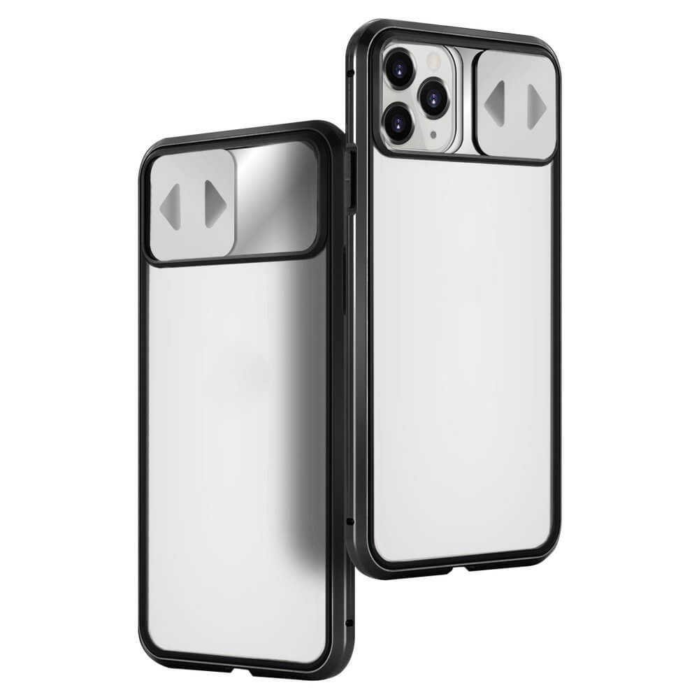 UTGATT1 Wozinsky Magnetic Cam Slider Case hölje Huawei P40 Svart