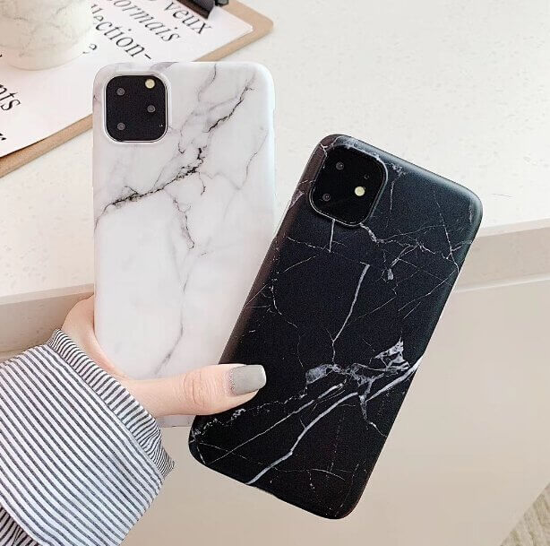 Wozinsky Wozinsky Marble skal Xiaomi Mi 10 Lite Svart