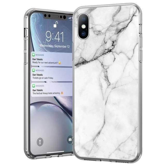 Wozinsky Wozinsky Marble skal Xiaomi Mi 10 Lite Vit