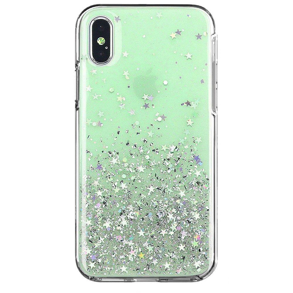 Wozinsky Wozinsky Star Glitter iPhone 12 Pro Max Skal Grön