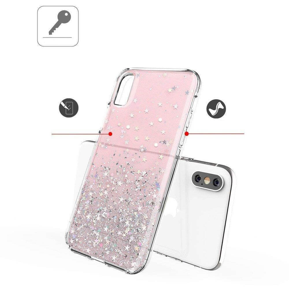 Wozinsky Wozinsky Star Glitter iPhone 12 Pro Max Skal Svart