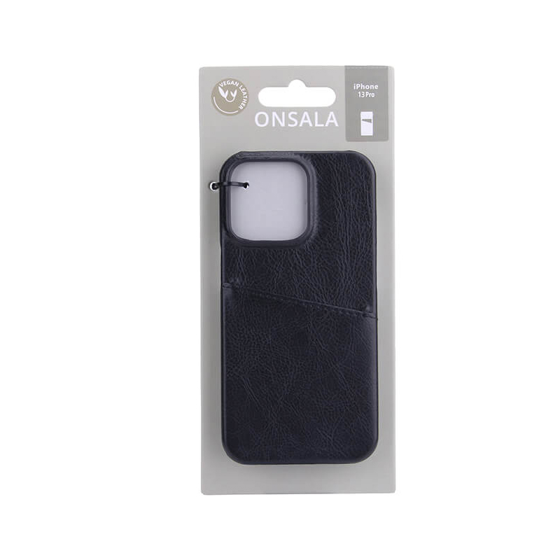 Onsala Onsala Mobilskal med Kortfack till iPhone 13 Pro - Svart