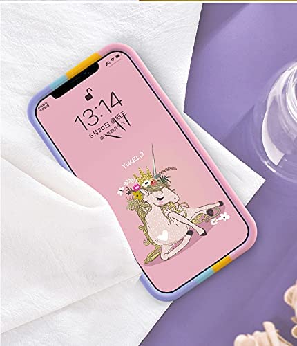 Fidget Toys Panda Pop it Fidget Multicolor Skal till iPhone 13 Pro - Gul