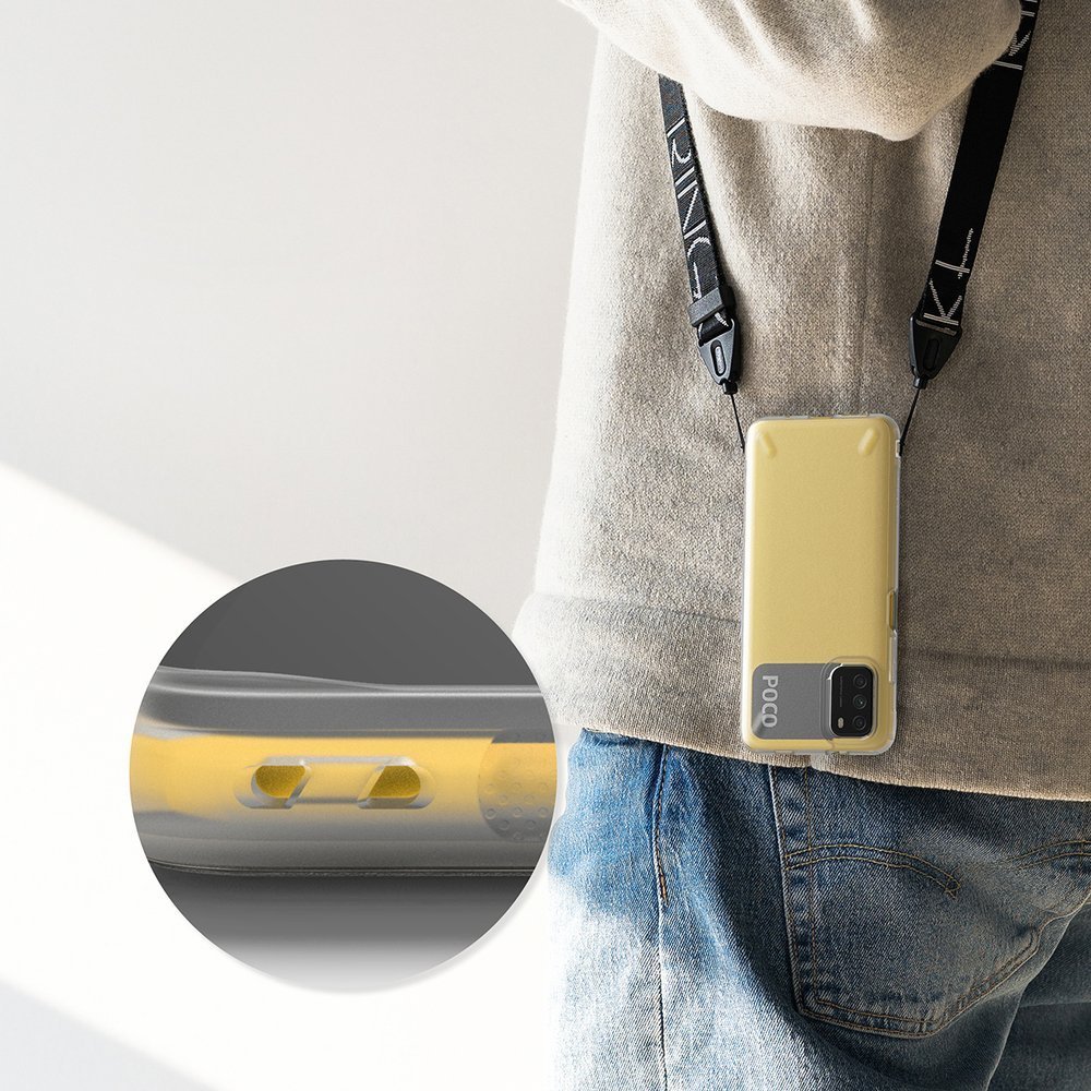 OEM Ringke Onyx Durable Skal Xiaomi Poco M3 - Transparent