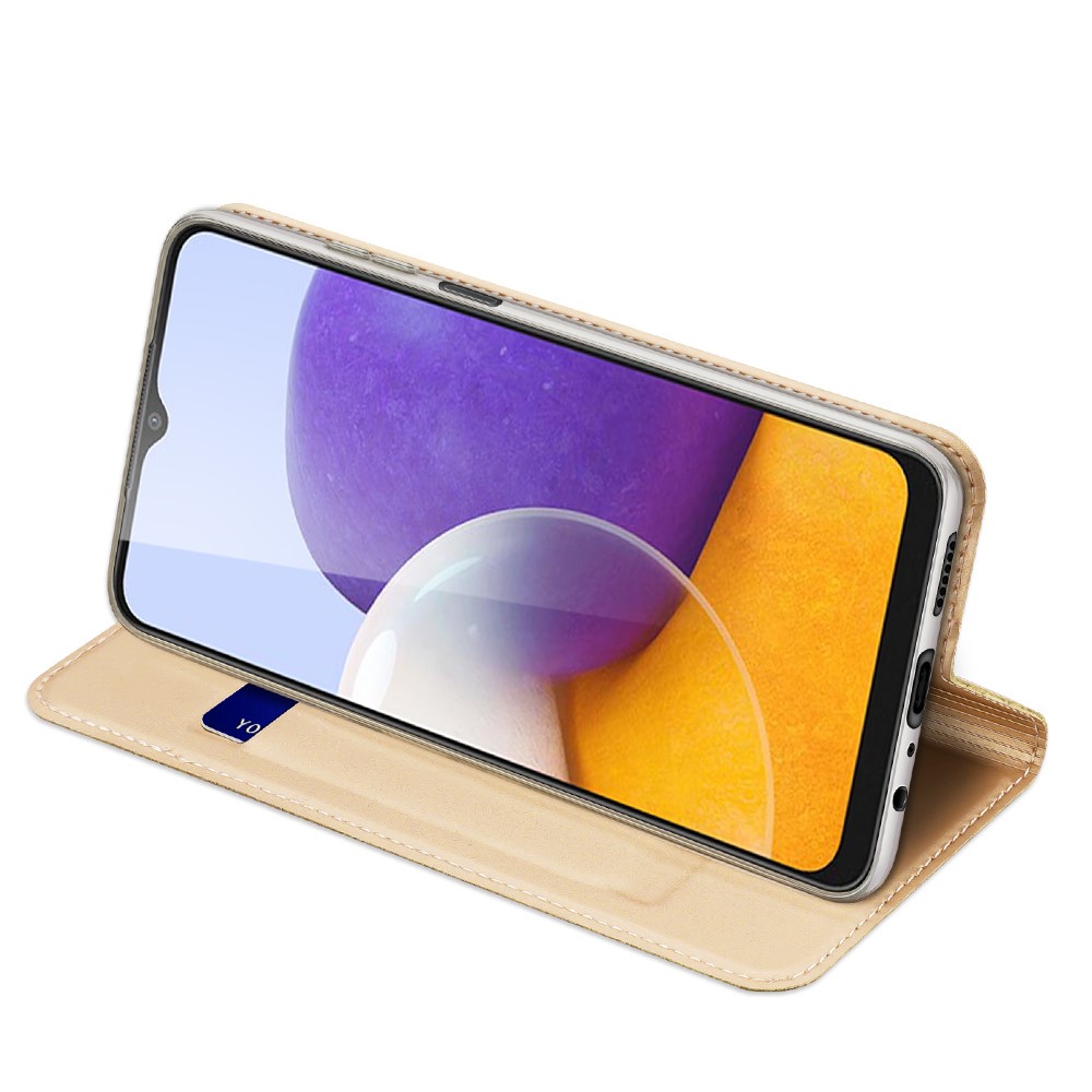 Dux Ducis Dux Ducis Skinpro Plånboksfodral Galaxy A22 4G - Gold