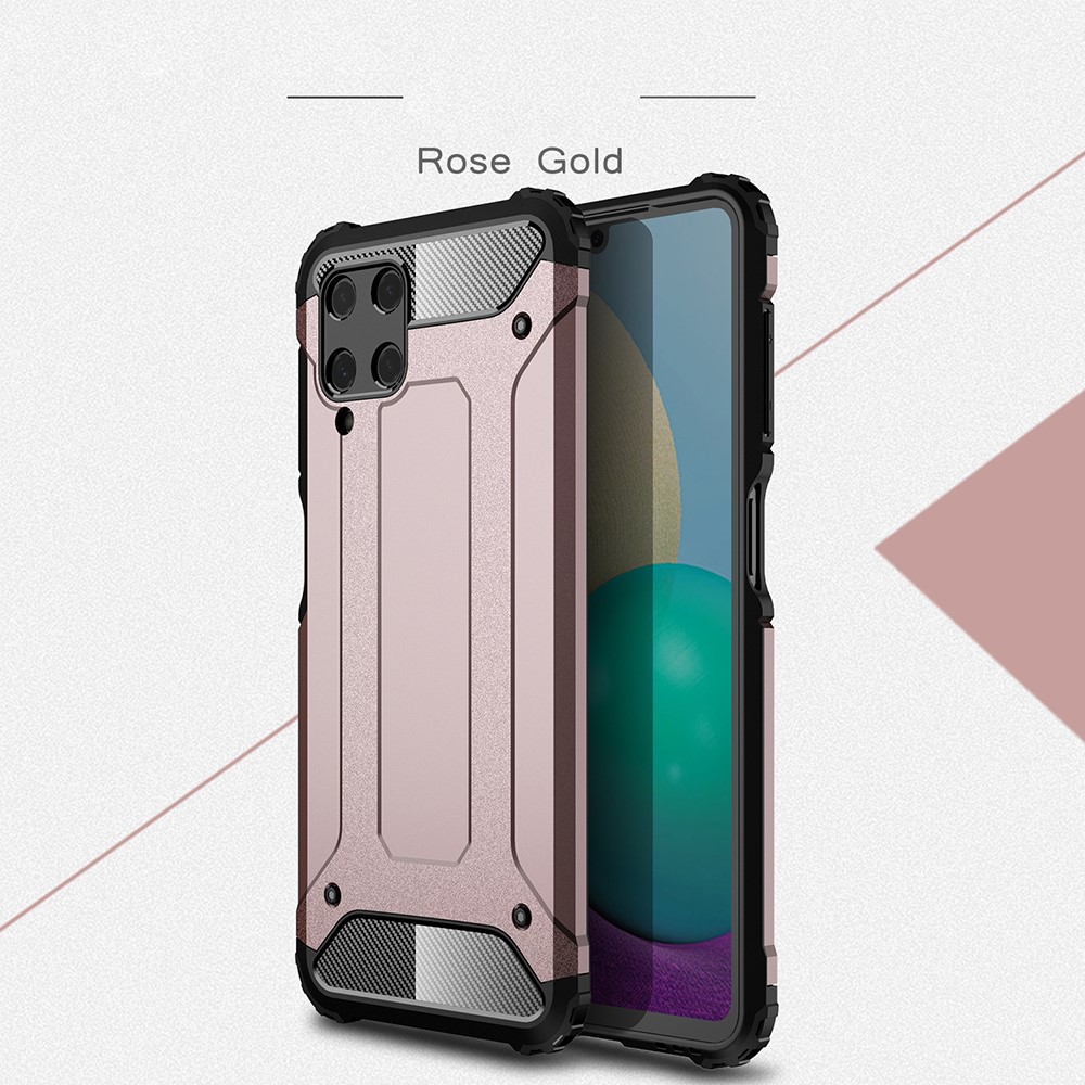 OEM Tough Armor Mobilskal Galaxy A22 4G - Rose Gold