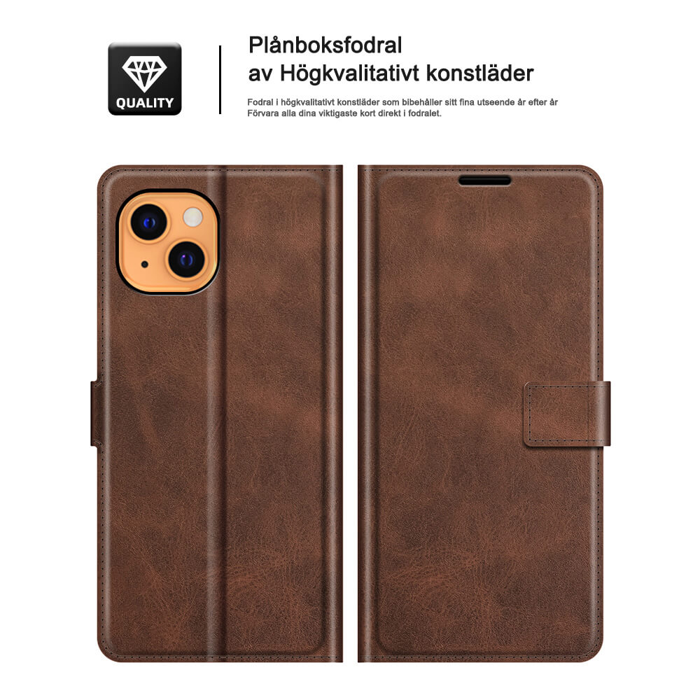 UTGATT RFID-Skyddat Plånboksfodral iPhone 13 Mini - Boom of Sweden