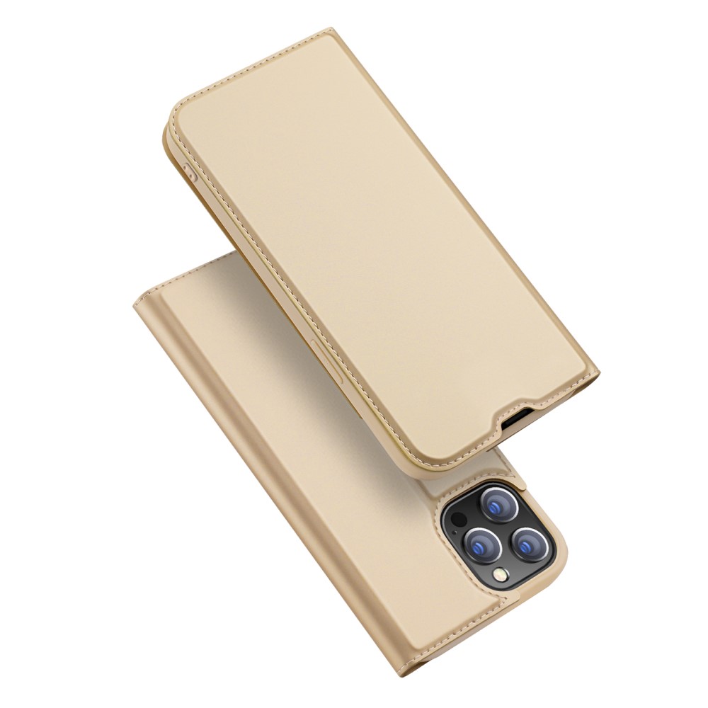 Dux Ducis Dux Ducis Skin Series Plånboksfodral iPhone 13 Pro - Gold