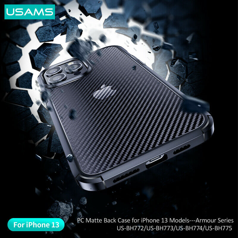 USAMS USAMS Armour Skal iPhone 13 Pro - Svart