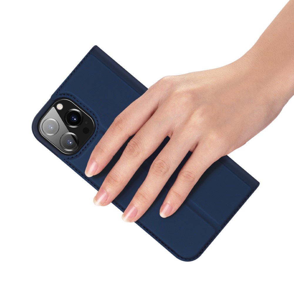 Dux Ducis Dux Ducis Skin Series Plånboksfodral iPhone 13 Pro Max - Blå