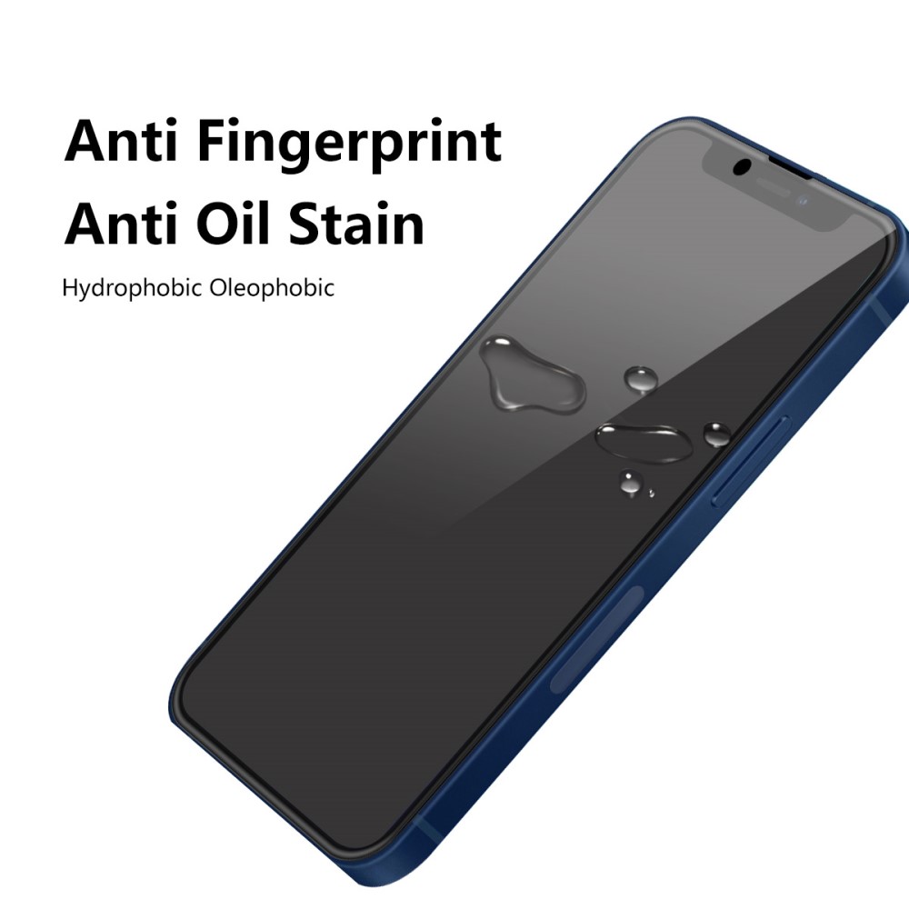 OEM [2-PACK] Privacy Härdat Glas Skärmskydd iPhone 13 Pro Max - Svart