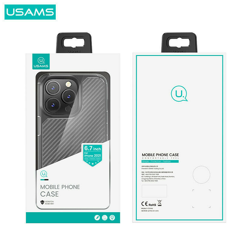USAMS USAMS Armour Skal iPhone 13 Pro Max - Svart