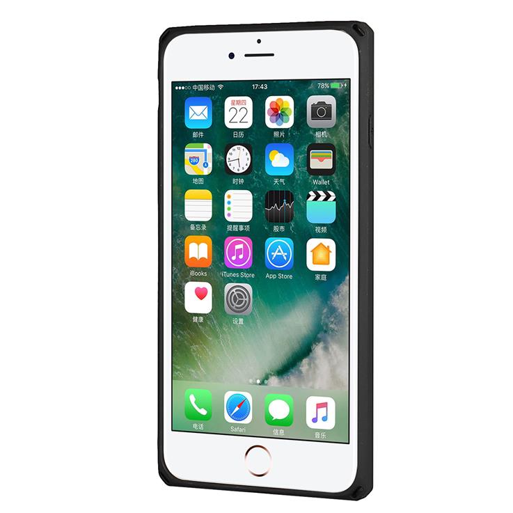 OEM Skal med Kortplatser till iPhone 7/8 Plus - Blå