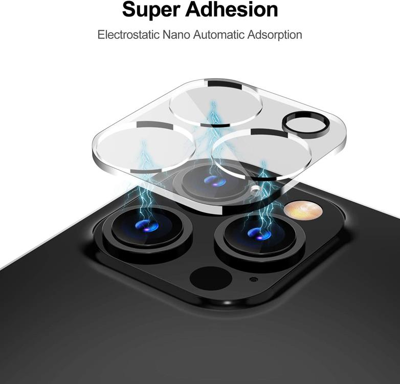 OEM [2-PACK] Kameralinsskydd i Härdat Glas iPhone 12 Pro - Clear