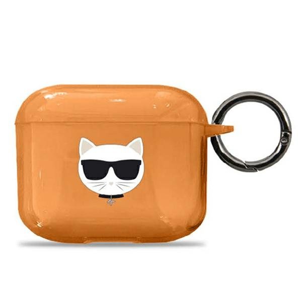 KARL LAGERFELD Karl Lagerfeld Skal AirPods 3 Choupette - Orange