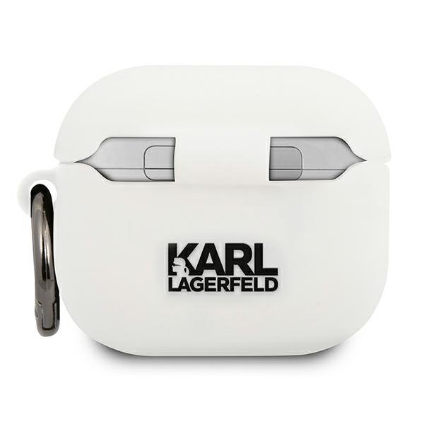 KARL LAGERFELD Karl Lagerfeld Skal AirPods 3 Silicone Choupette - Vit