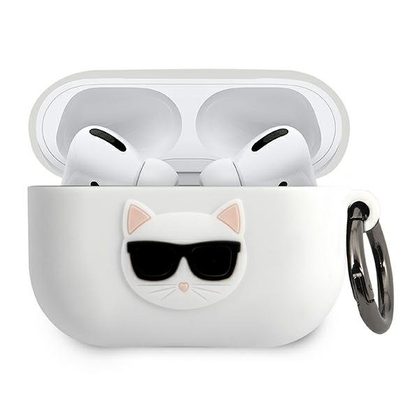 KARL LAGERFELD Karl Lagerfeld Skal Airpods Pro Silicone Choupette - Vit