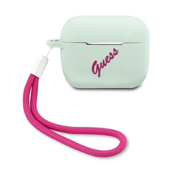Guess Guess Skal AirPods Pro Silicone Vintage - Blå/Fuschia