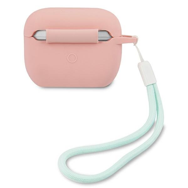Guess Guess Skal AirPods Pro Silicone Vintage - Rosa/Grön