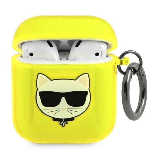 KARL LAGERFELD Karl Lagerfeld Skal AirPods Choupette - Gul