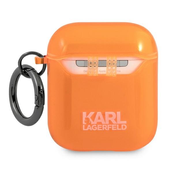 KARL LAGERFELD Karl Lagerfeld Skal AirPods Choupette - Orange