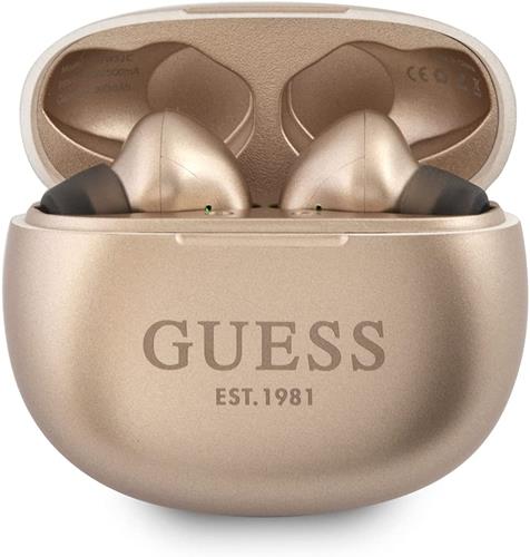 UTGATT1 Guess TWS Bluetooth Hörlurar + docking station - Guld