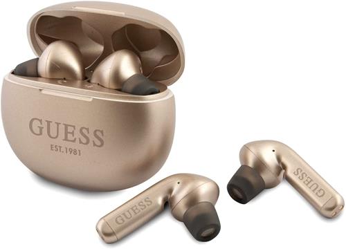 UTGATT1 Guess TWS Bluetooth Hörlurar + docking station - Guld